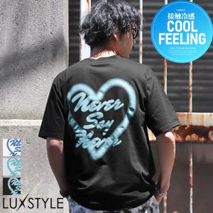 スプレーハートグラフィック半袖Tシャツ