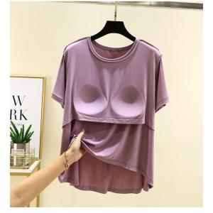 部屋着 半袖Tシャツ ゴムなし アンダーフリー...の詳細画像1