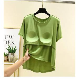 部屋着 半袖Tシャツ ゴムなし アンダーフリー...の詳細画像3
