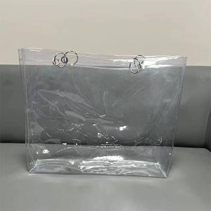 男女兼用 トートバッグ カバー 透明バッグ 防...の詳細画像2