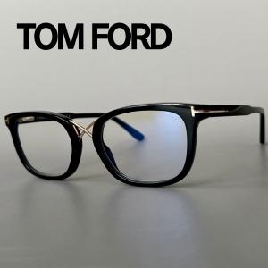 【並行輸入品】トムフォード メガネ TOM FORD スクエア FT5637 眼鏡 ブラック ゴールド 黒 金 PCレンズ 新品 男女兼用 ブルーライトカット ばねヒンジ 爆買｜Luxoptiko TO