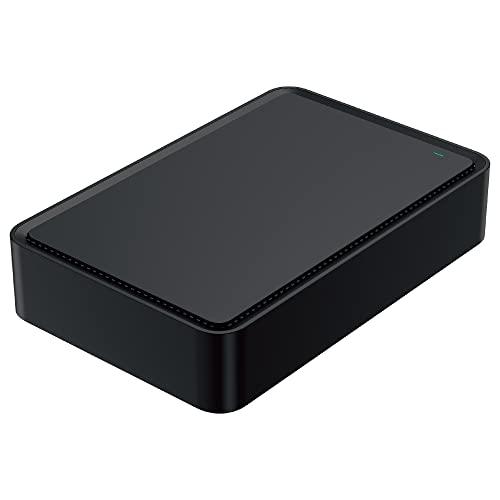 FFF 外付HDD 8TB テレビ録画用 外付けハードディスク USB3.0 ブラック PC PS4...