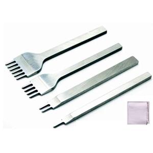 D-drempating 革細工 菱目打ち 4本 セット 3mmピッチ 4本セット pa700