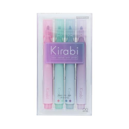 サンスター文具 水性マーカー ラメ入り ラメマーカー Kirabi 時間のセット S4544293