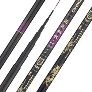 のべ竿 軽量 コンパクト 渓流竿 2本 セット 伸縮 ロッド 万能竿 2.7m 3.6m 4.5m 5.4m 6.3m 7.2m 河川 湖 堤防