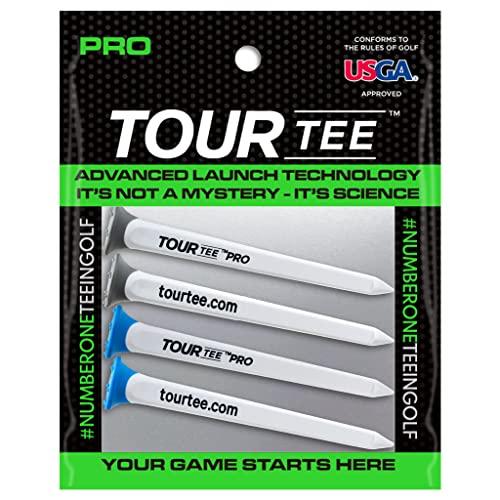 ライトLITE Tour Tee Pro ゴルフティー ブルー/グレー