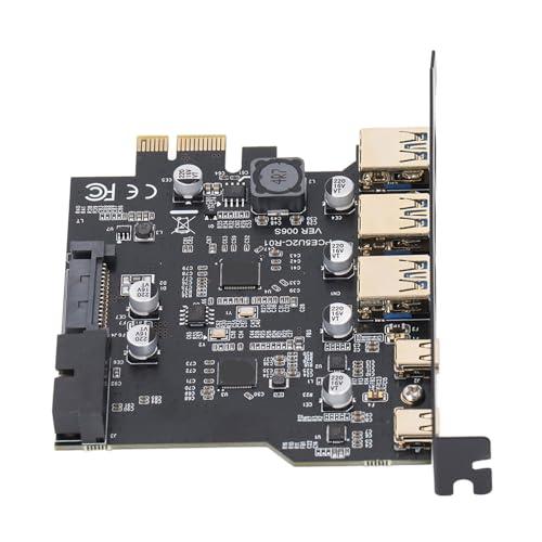 PCIe to USB 3.2 Gen 2 カード、20 Gbps、USB ポート 5 個 、 用 ...