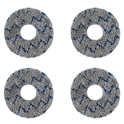 Ecovacs エコバックス 交換用モップ 4個入り 互換品 DEEBOT X1 TURBO / X...