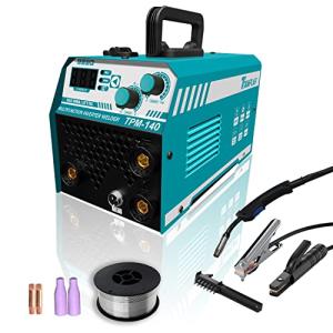 TTAMPLAR 溶接機 半自動 100V ノンガス MIG/MMA/リフトTIG インバーター mig140 コンパクト 軽量 50/60Hz