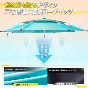 パラソル 釣り 風に強い 釣り用パラソル ビー...の詳細画像3