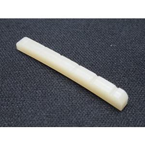 Fender (フェンダー)用 底面カーブタイプ牛骨製 無漂白溝切りシェイプ