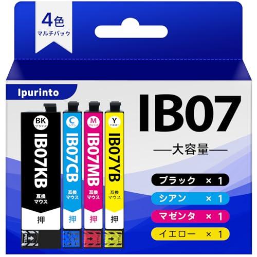 Ipurinto IB07CL4B 互換インクカートリッジ エプソン用 インク マウス EPSON対...