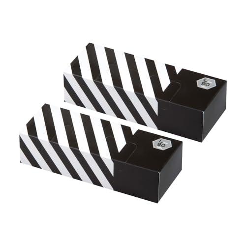 驚異の防臭袋 BOS ボス ストライプパッケージ 2個セット/ 黒色 Lサイズ 90枚入 赤ちゃん用...