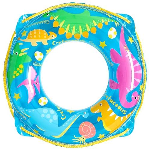 イガラシ 50cm浮き輪 きょうりゅうウキワ ロープ付き RGC-750V