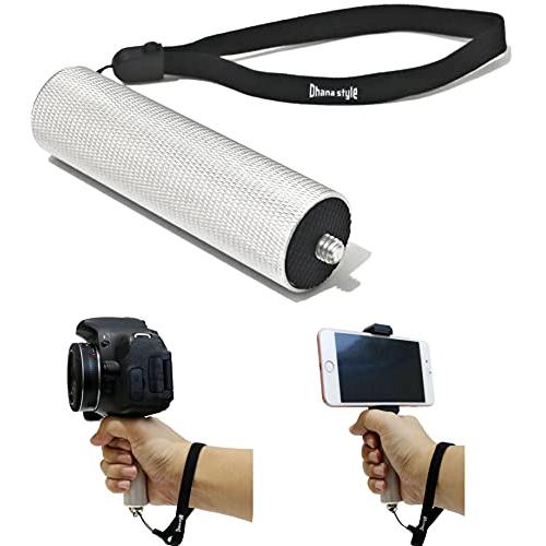 カメラ ハンドグリップ 一脚 手振れ 軽減 ハンディ モノポッド 一眼レフ ミラーレス コンパクト ...