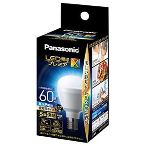 パナソニック パルック LED電球 口金直径26mm プレミアX 電球60形相当