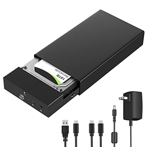 SASハードディスクケース SASケース USB-C接続 SASアダプター 2.5/3.5インチSA...