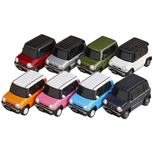 ミニチュア キューブ miniQ デフォルメ 軽自動車コレクション ハスラー編 ABS/PVC製 塗...