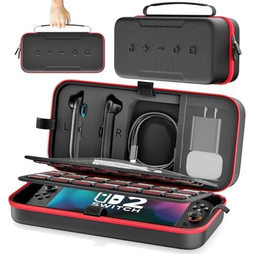 Switch 2/通常/有機ELモデル対応Switch ケース スイッチ バッグ 大容量NSW収納ポ...