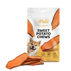 iPaw 犬 おやつ THE スイートポテト 犬用干し芋 さつまいも 犬用おやつ しつけ ご褒美 調味料無添加 100g