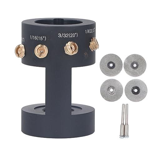 TIG溶接用タングステン電極研削機 多角度対応 高速グラインダー ロータリーツール連結棒付き