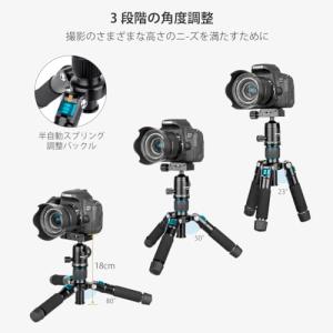 Koolehaoda カメラ用ミニ三脚 卓上三...の詳細画像3