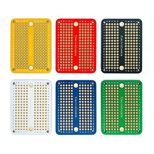 ミニ プリント基盤 PCB プロトタイプボード ソルダブル ブレッドボード ArduinoおよびDI...