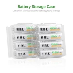 EBL 単3形充電池充電器セット 8スロット充...の詳細画像3