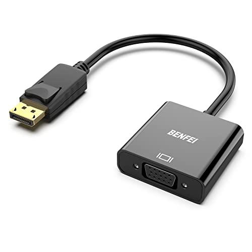 BENFEI DisplayPort→VGA変換アダプタDP to VGAディスプレイポートVGA変...