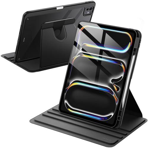 JEDirect 回転ケース iPad Pro 13インチ M4（2024）用 Pencilホルダー...