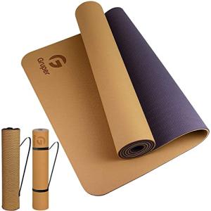 Gruper ヨガマット 6mm エクササイズマット フィットネスマット