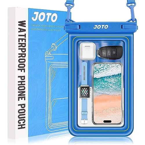 JOTO 防水ケース 水に浮く 大容量ドライバッグ IP68認定 完全防塵と防水 対応機種：iPho...