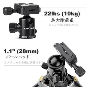三脚 一眼レフ K&F Concept...の詳細画像4