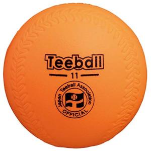 ナガセケンコー 日本ティーボール協会公認ボール JTAケンコーティーボールオレンジ11インチ(低反発)
