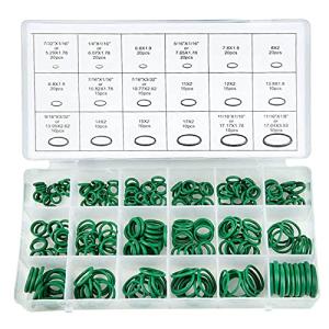 シールoリング セット Oリング セット ゴムワッシャー 18サイズ 270個 シールワッシャー バルブシールワッシャー 耐久性 耐油 耐摩耗性
