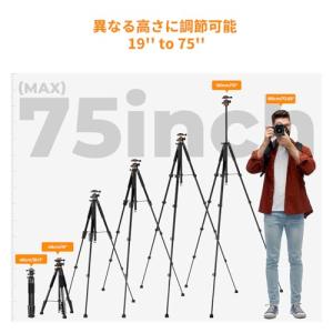 カメラ三脚 K&F CONCEPT19...の詳細画像3
