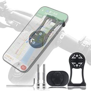 DOKEEP 自転車 スマホ ホルダー 取り外し可能 片手操作 アルミニウム合金 バイク iphone スマホ ホルダー マウンテンバイク ロー｜luxspei