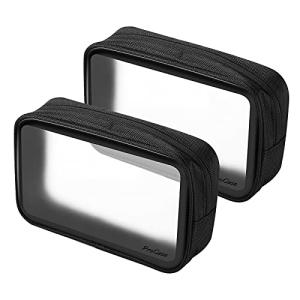 ProCase TSA承認済み トラベルトイレタリーバッグ 持ち運び 2個セット