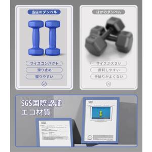 MOJEER ダンベル2個セット1kg 2kg...の詳細画像4