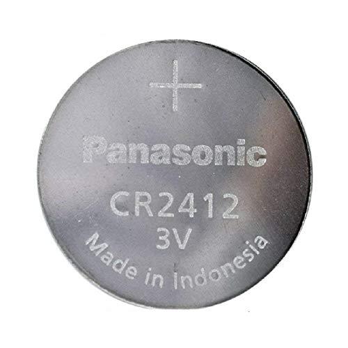 レクサス等のカードキー用 PANASONIC ボタン形CR2412電池