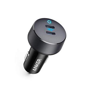 Anker PowerDrive III Duo（USB PD対応 40W 2ポート USB-C カーチャージャー）USB Power Deli