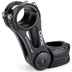 CXWXC ステム 140度角度調整 クランプ径/ 31.8mm ハンドルステム