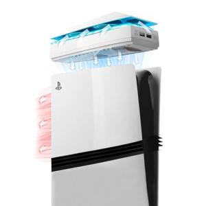 PS5 Pro用冷却ファン新登場-自動温度検出Lwuckbarrt Pro用 冷却 自動
