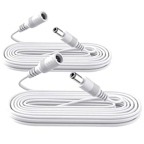 ANLINK 2パック 10フィート/3メートル電源延長ケーブル、12V DC 5.5mm*2.1m...