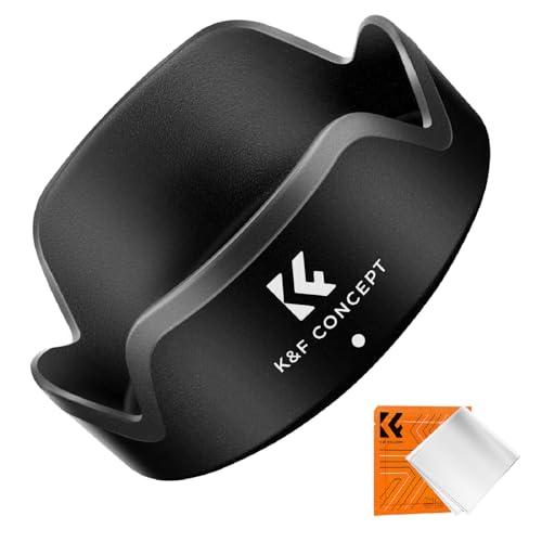 K&amp;F Concept レンズフード EW-53 互換品 バヨネット式 For EF-M 15-45...