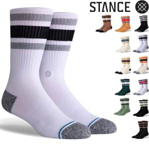 STANCE SOCKS スタンス ソックス 靴下 Boyd ST クルー 丈 コームドコットン スニーカーソックス シンプル メンズ レディース おしゃれ スポーツ プレゼント