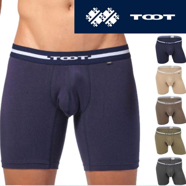 TOOT トゥート ロング ボクサーパンツ メンズ ReNEW TOOT COTTON LONG 無...