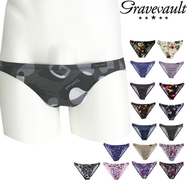グレイブボールト Gravevault ボクサーパンツ メンズ ビキニ ブリーフ 無地 シンプル 定...