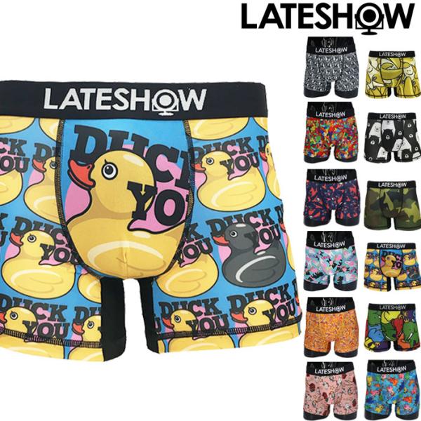 LATESHOW レイトショー ボクサーパンツ メンズ ブランド 正規品 下着 パンツ インナー ロ...