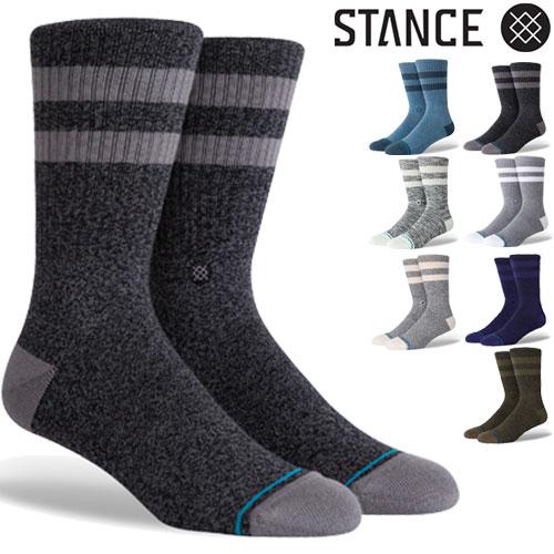 STANCE スタンス ソックス STANCE socks JOVEN シンプル 黒 白 ホワイト ...